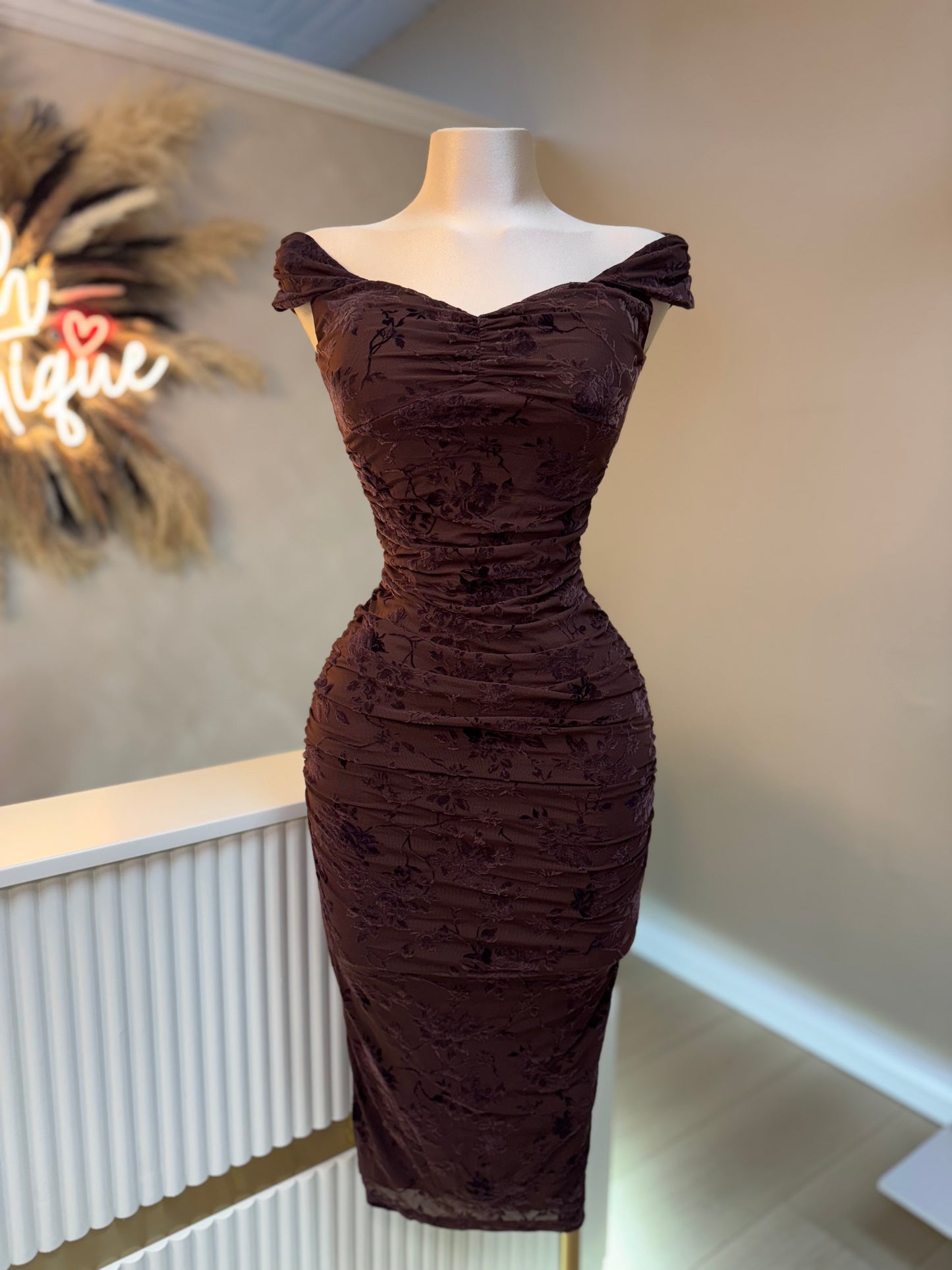 Fall vibes midi dress