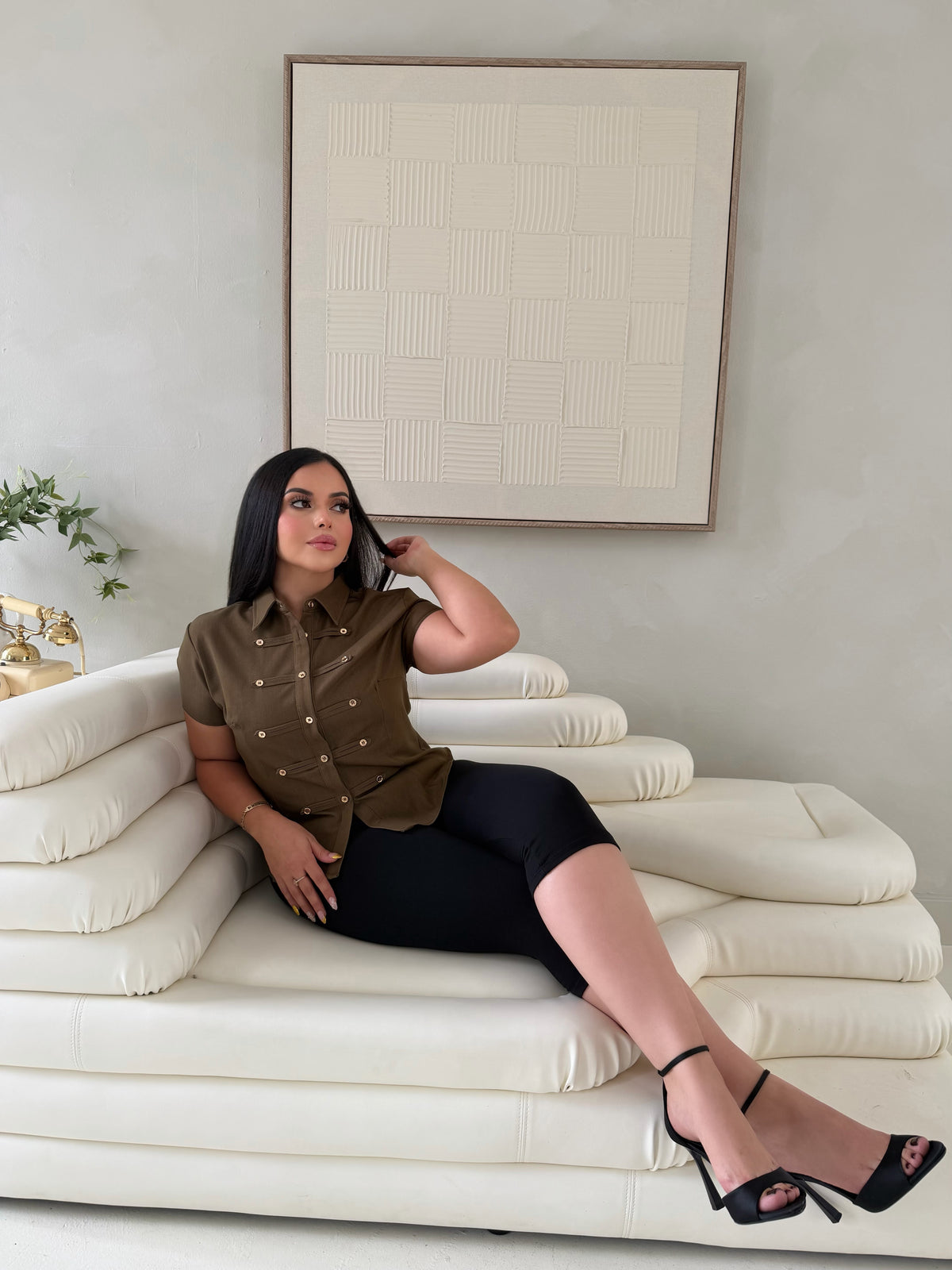 Napoleon button up (3colors)