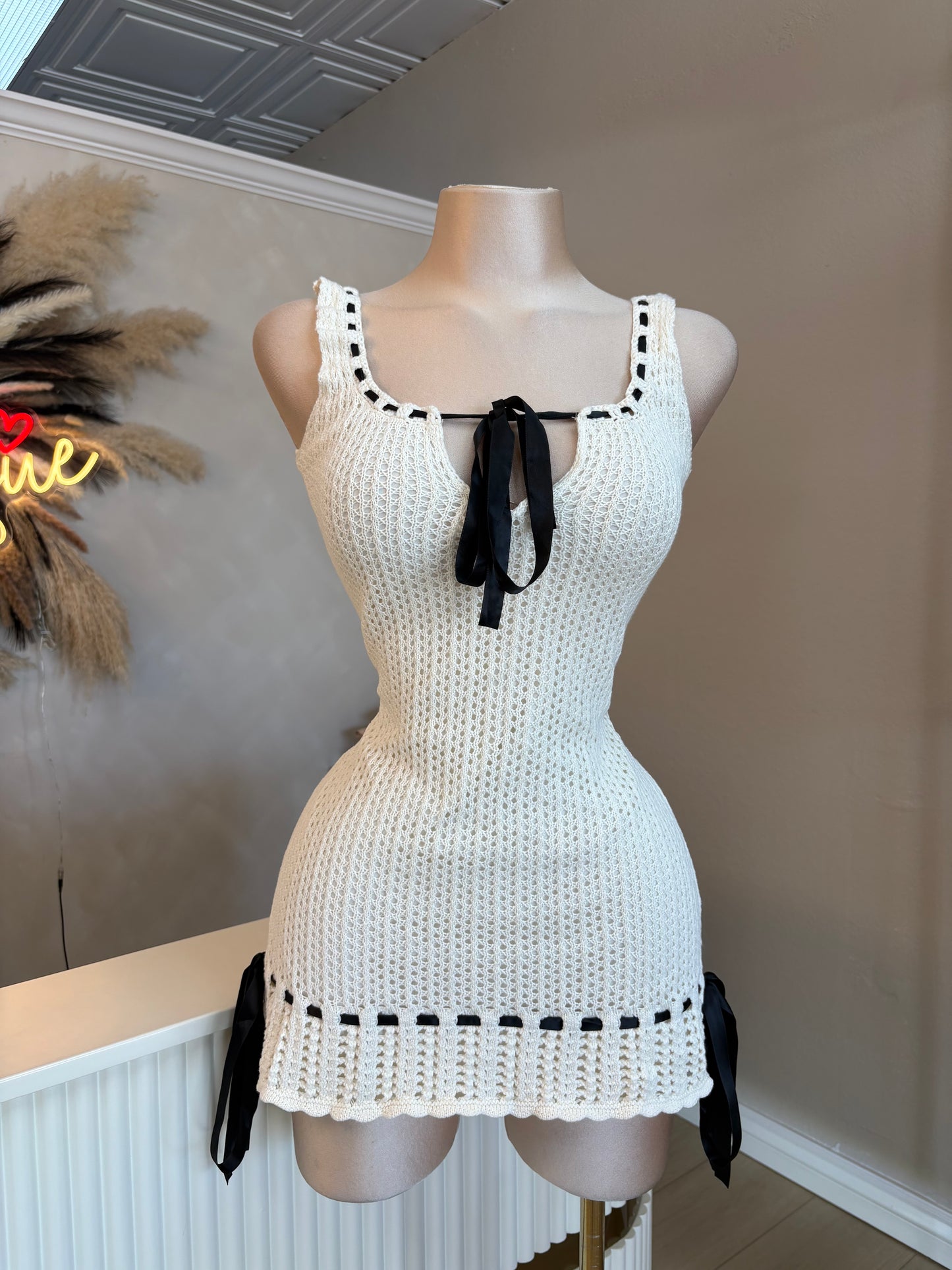 Mia crochet dress