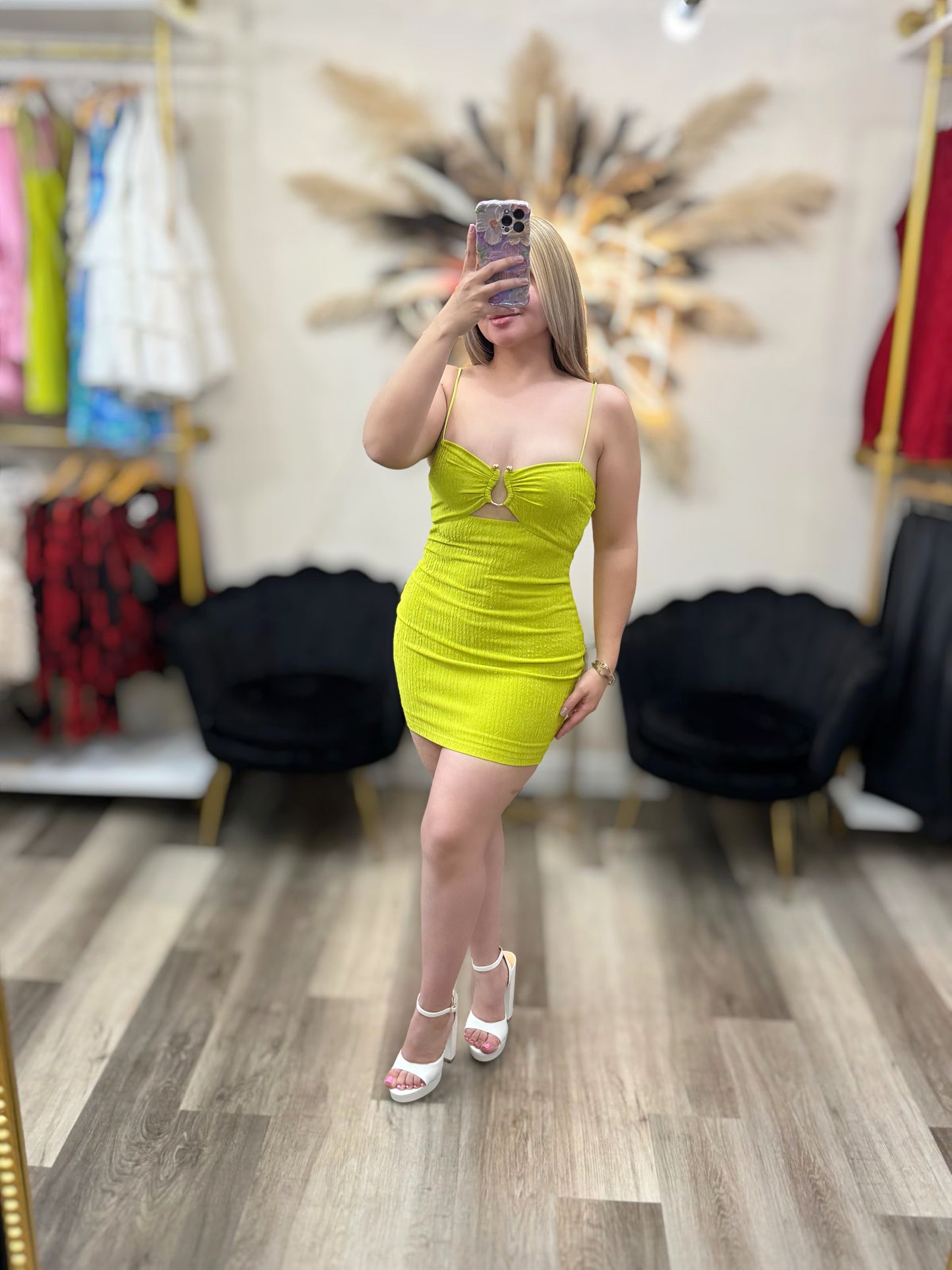 Spring brunch dress