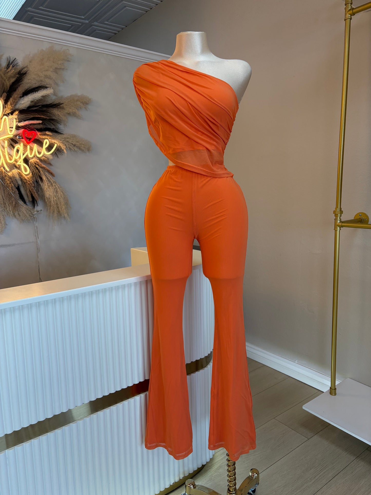 Ivonny tangerine set