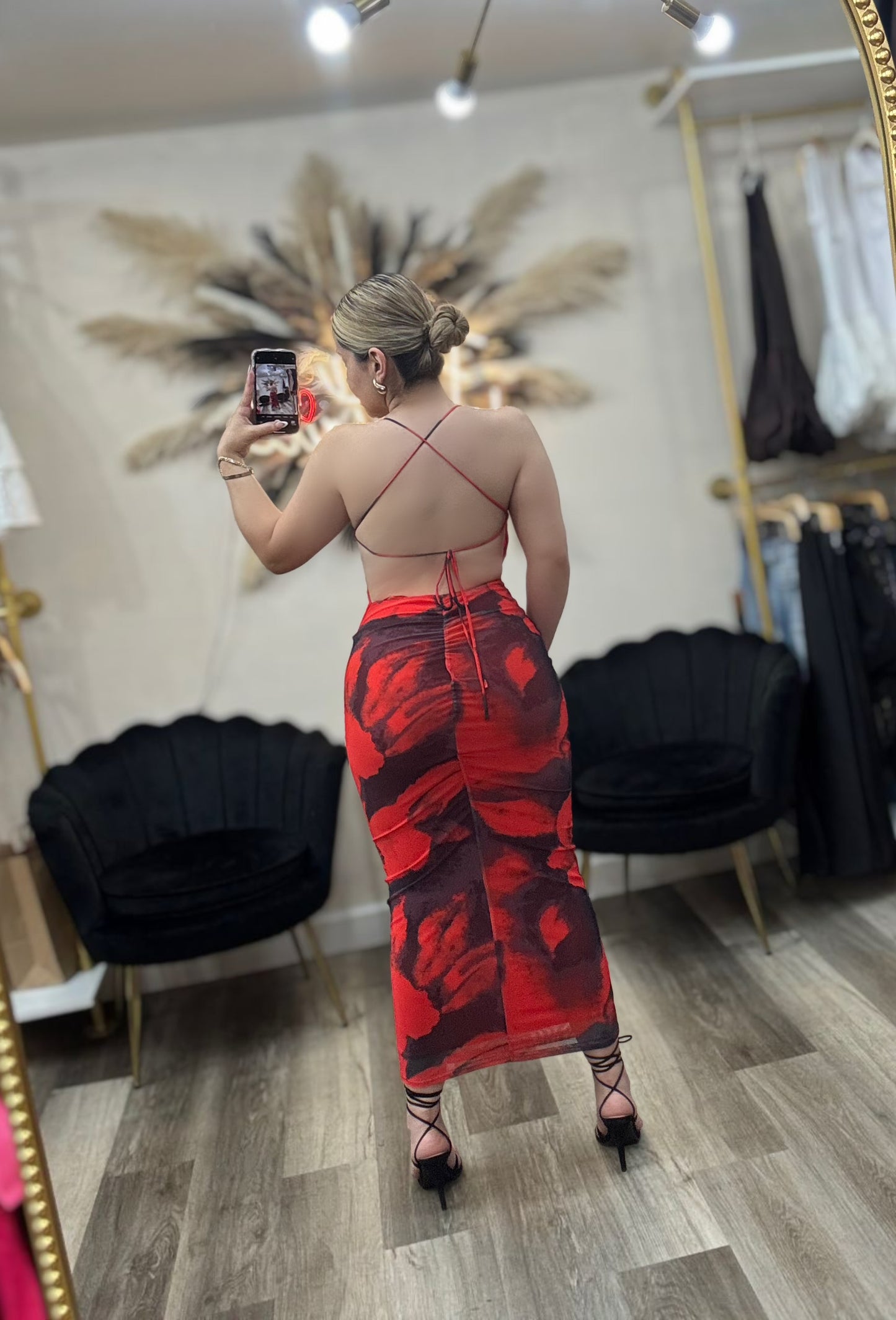 Summer vibe midi dress