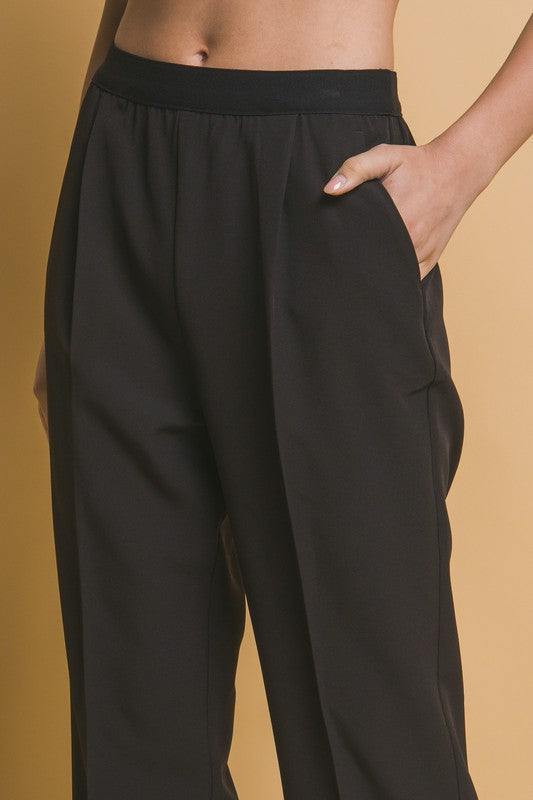 Black trousers