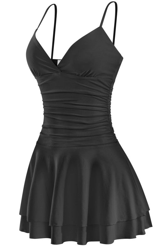Black flowy dress