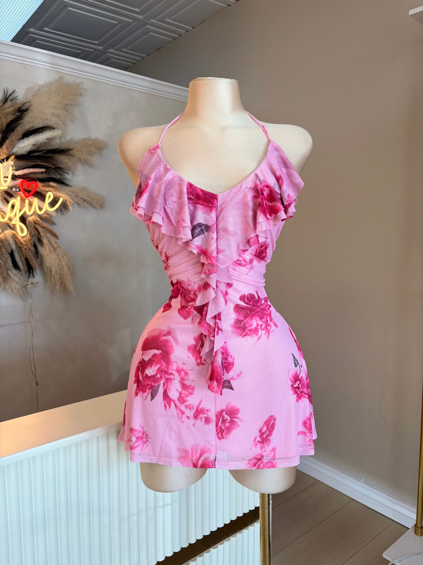 Flora flowy dress