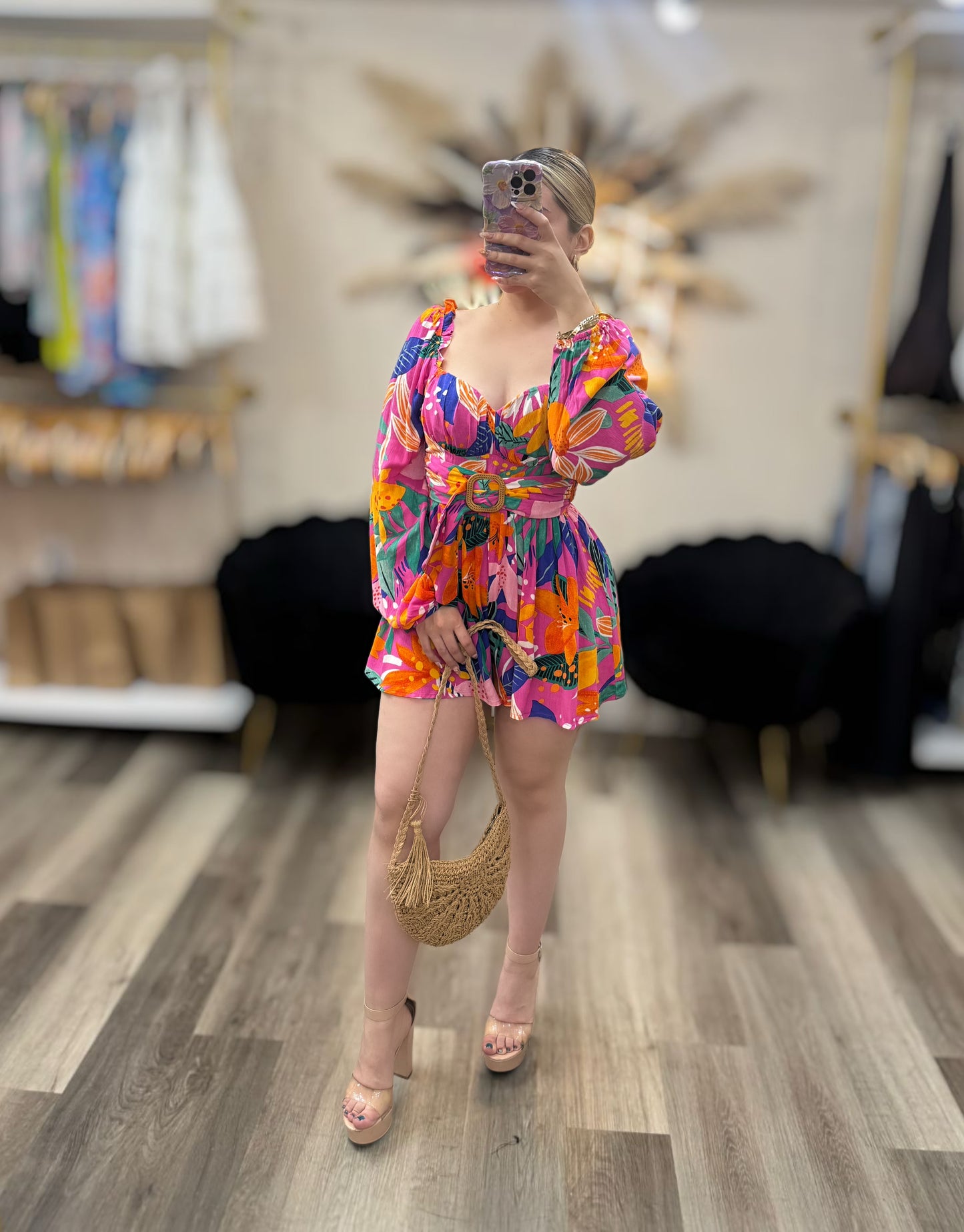 Blooming season romper