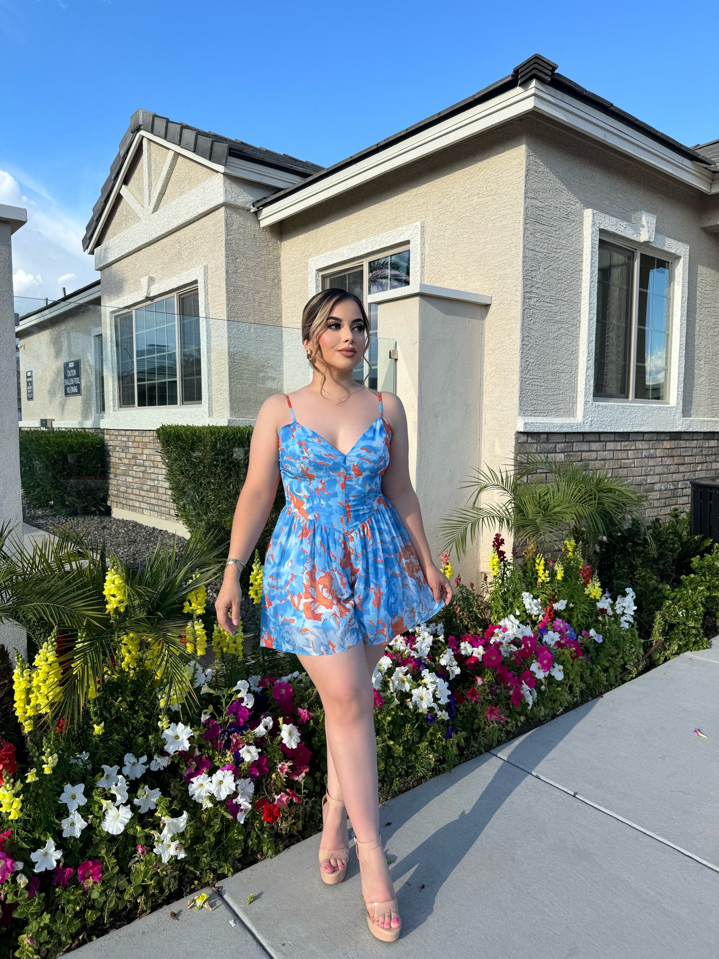 Spring feeling romper