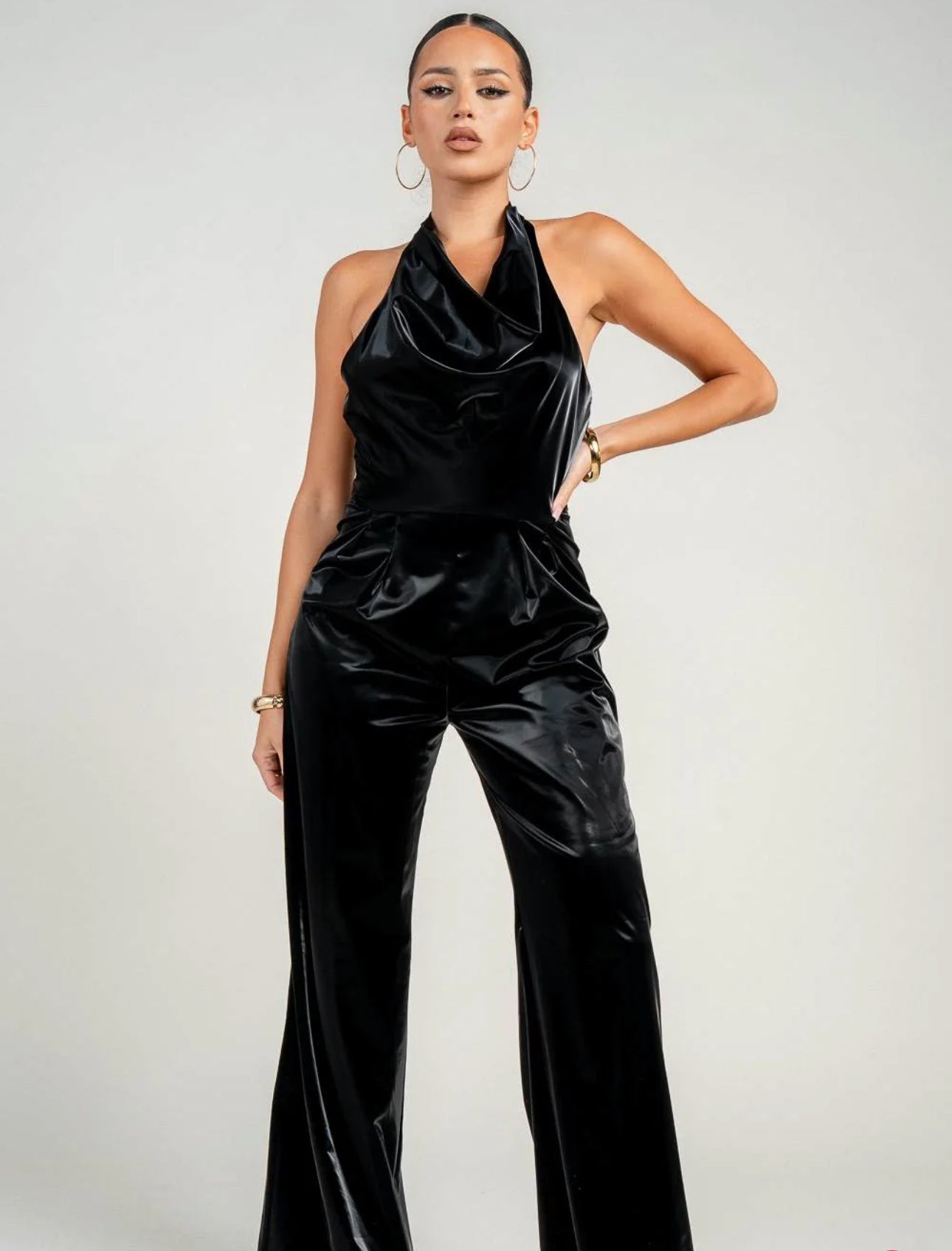 Festive season jumpsuit (black)