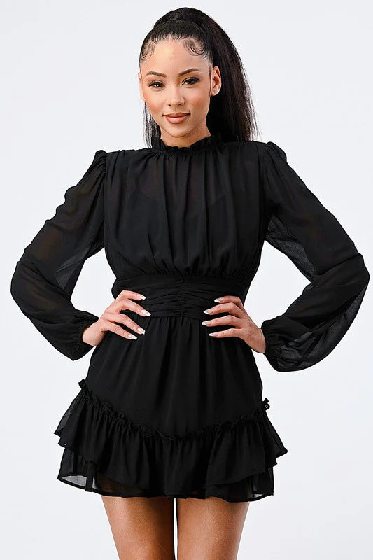 Lover girl dress (black)