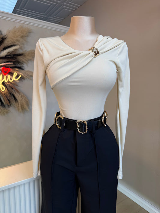 Melany Ribbed long sleeve