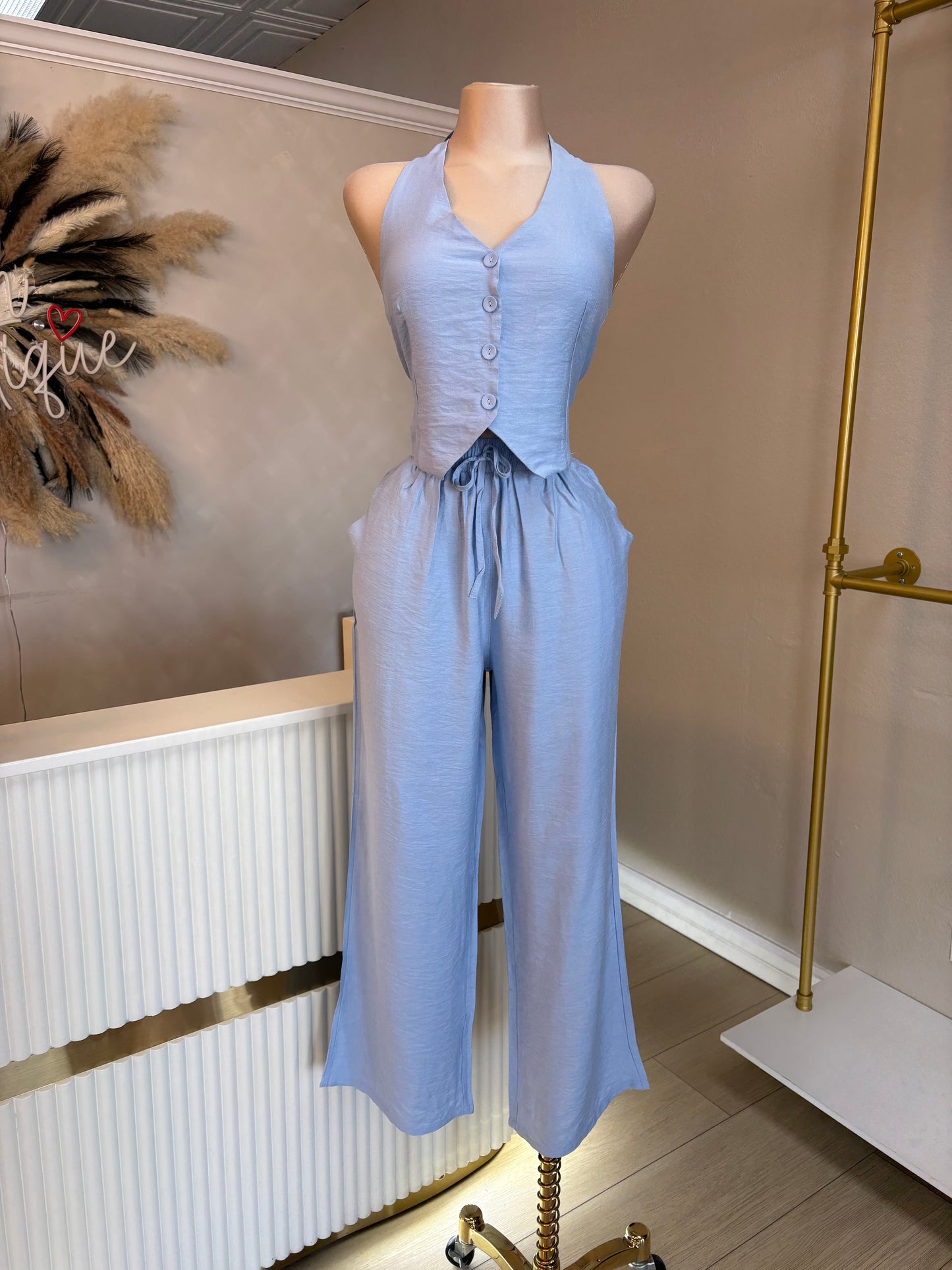 Lilian vest set (2 colors)