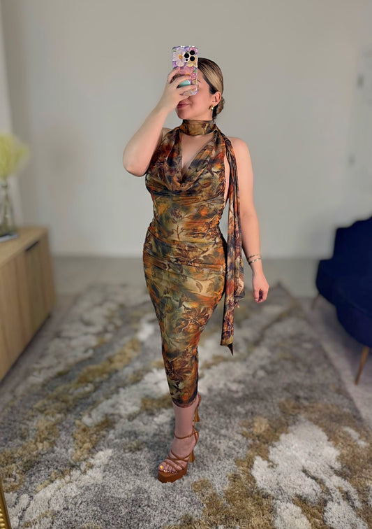 Melina midi dress