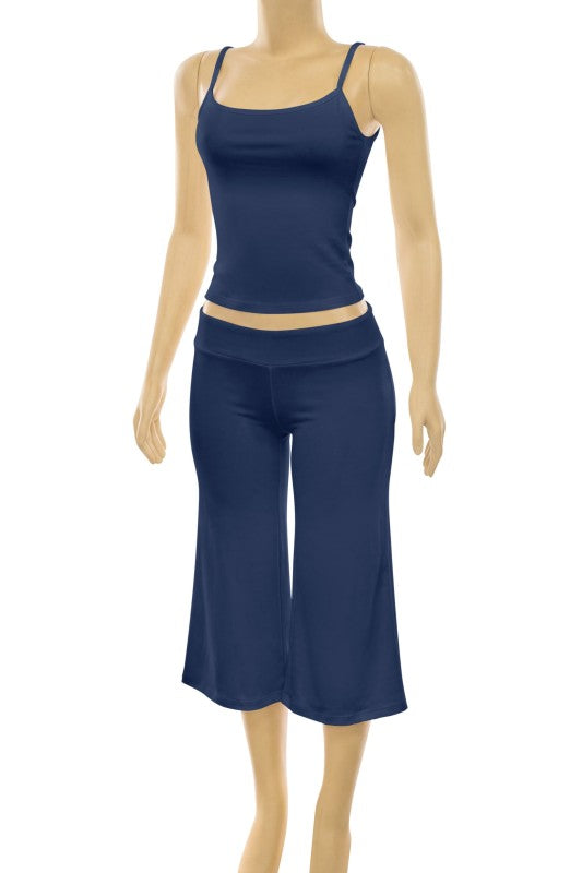 Cami top and Capri set (2 colors)