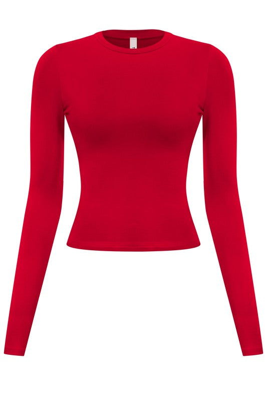 Round neck long sleeve (2 colors)