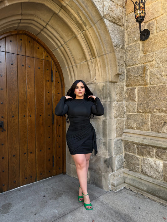 Melinda dress (black)