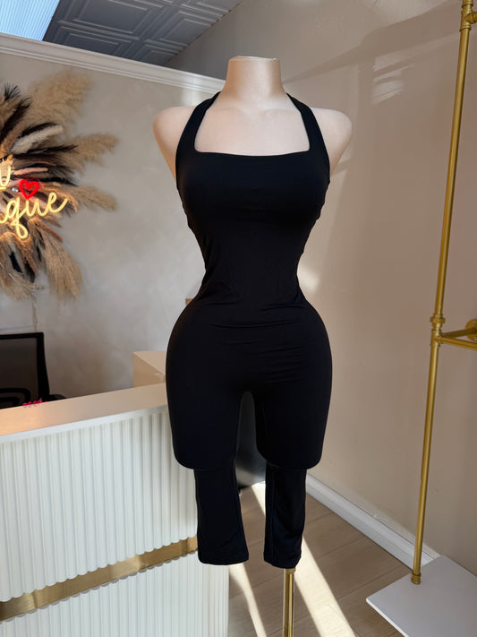 Halter silky soft jumpsuit