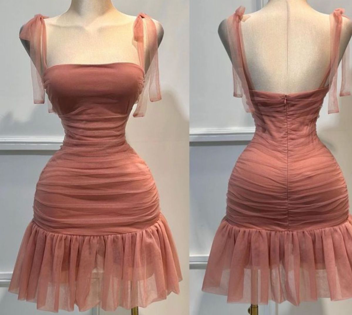 Sweetest romance dress (dusty rose)