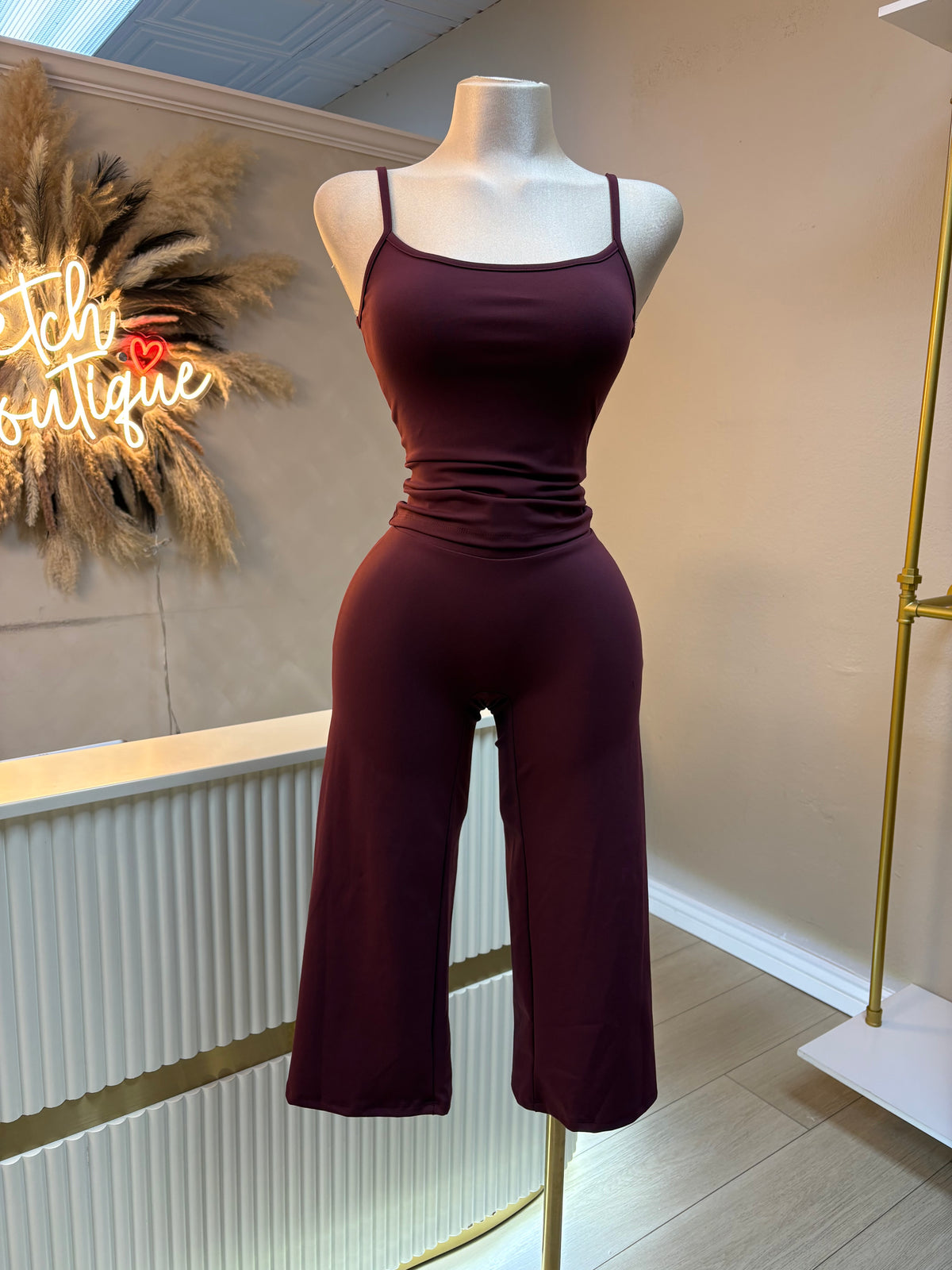 Cami top and Capri set (2 colors)