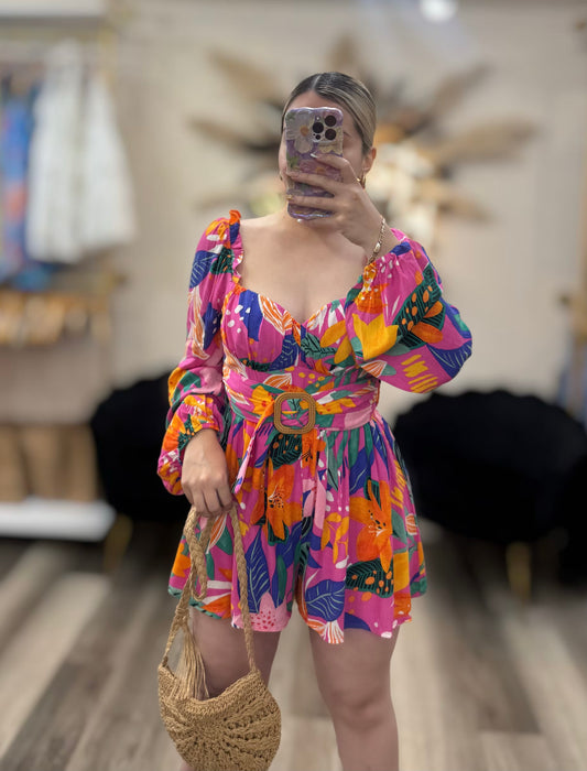 Blooming season romper