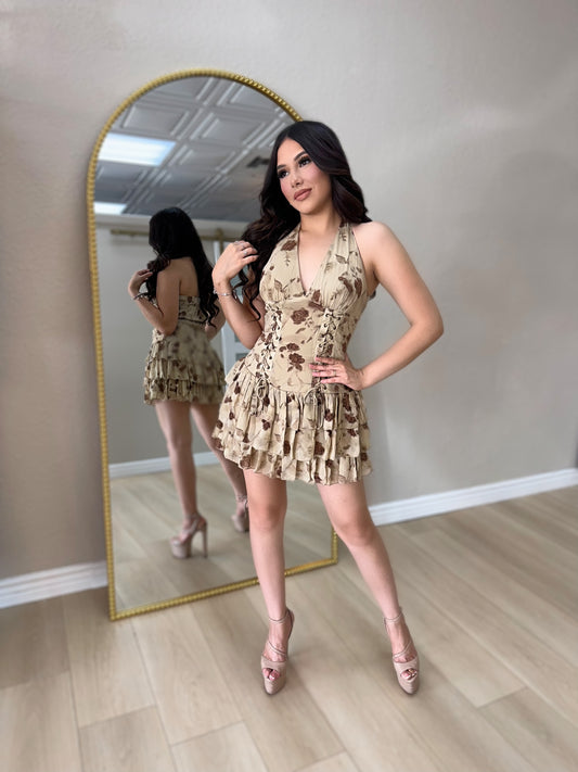 Melissa ruffle dress