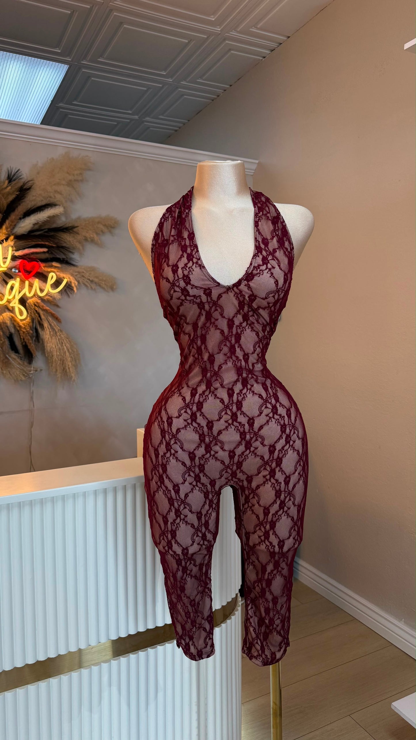 Lace Capri set