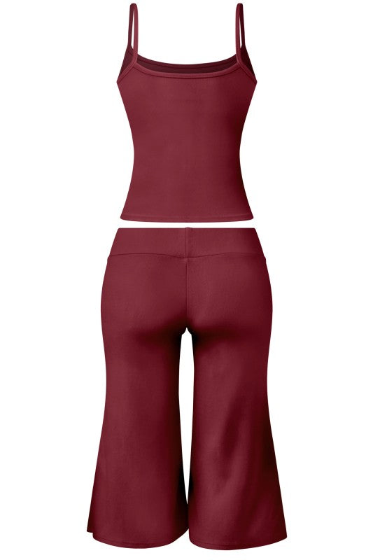 Cami top and Capri set (2 colors)
