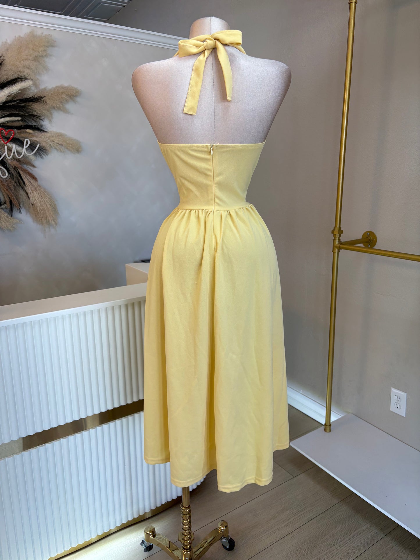 Spring blossom dress