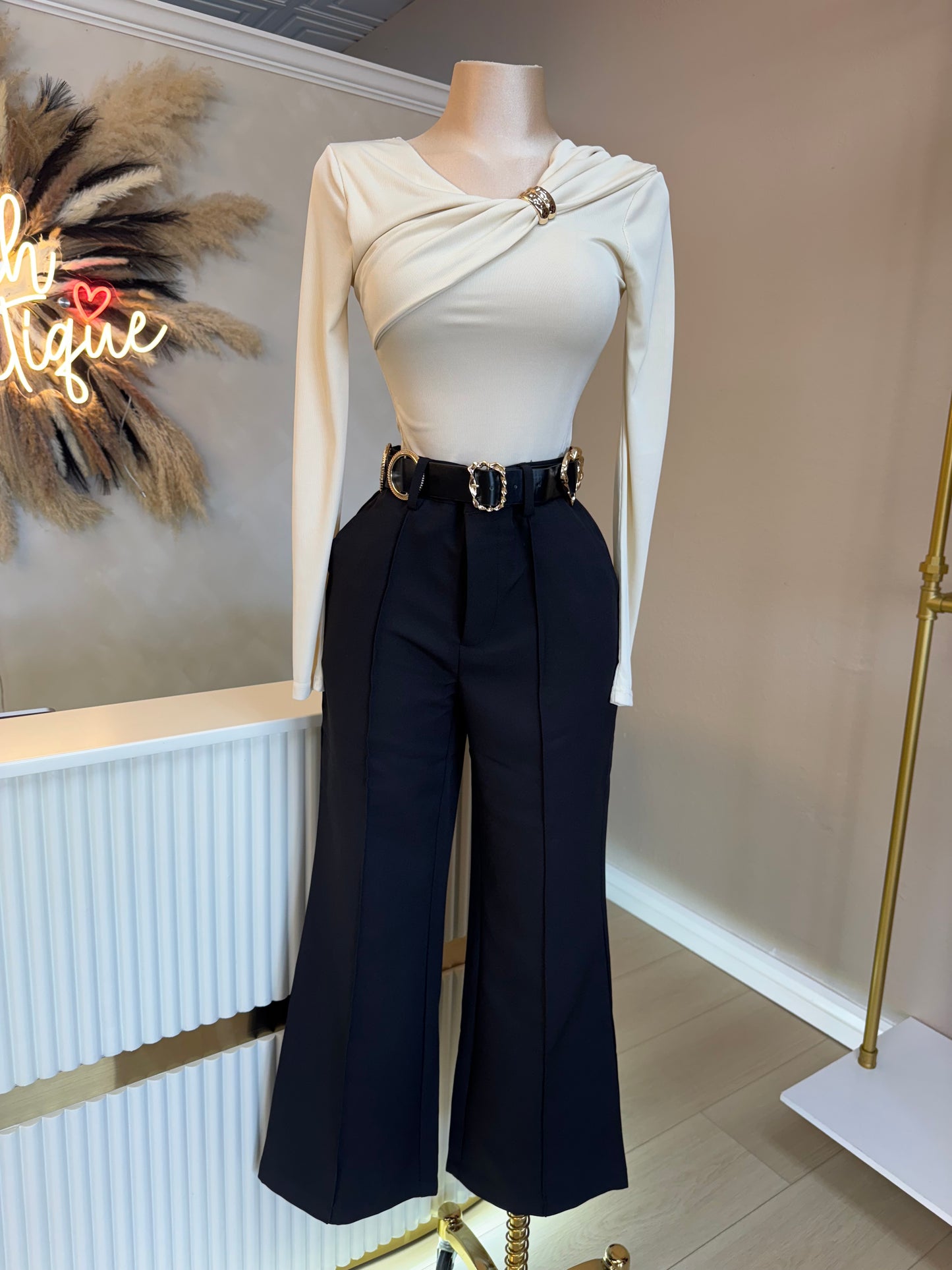 Glam trousers (black)