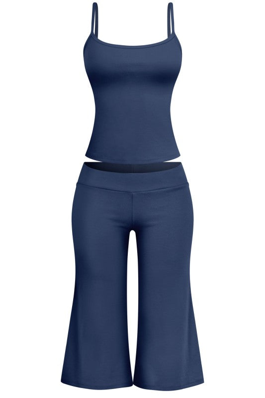 Cami top and Capri set (2 colors)