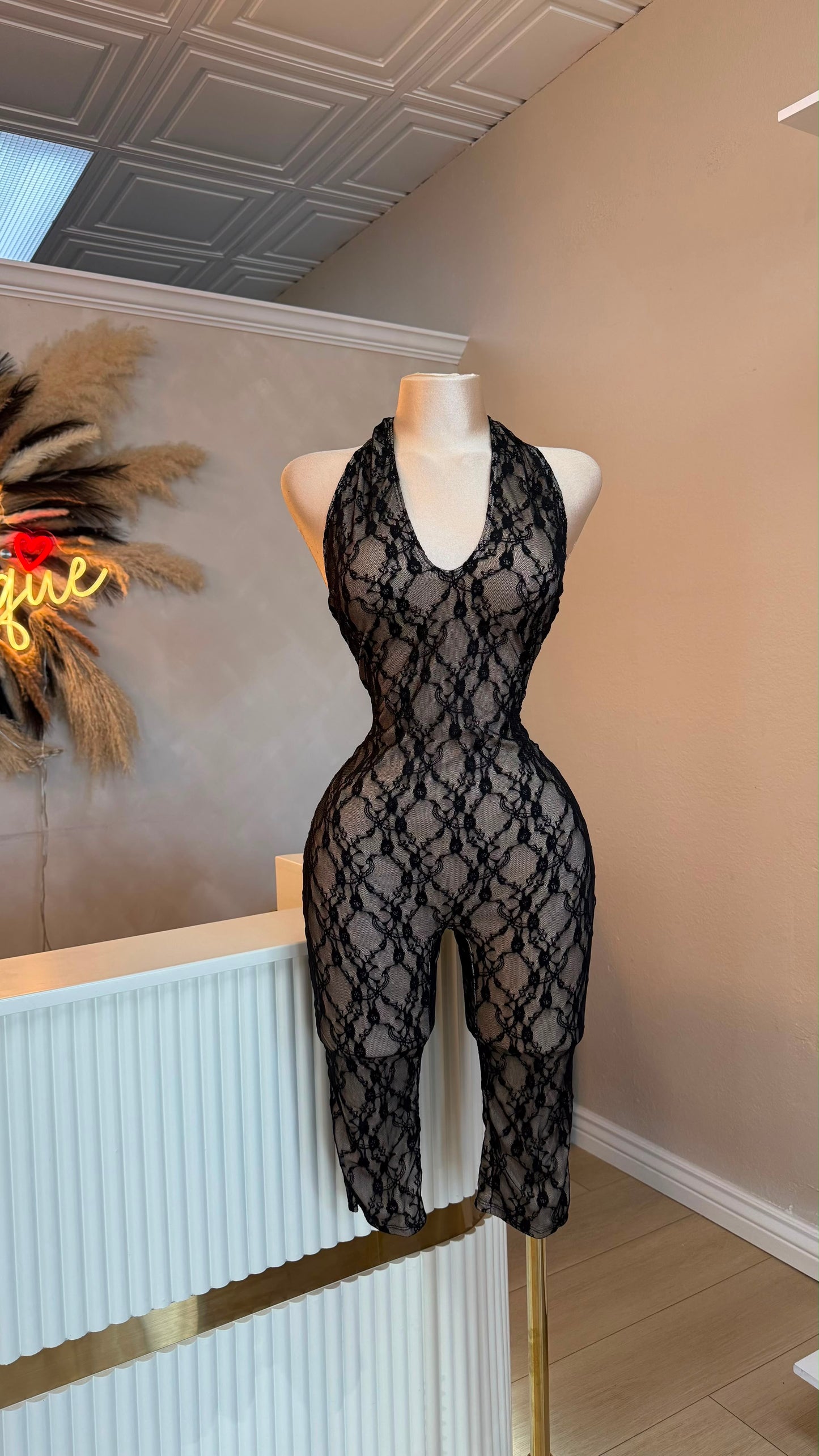 Lace Capri set