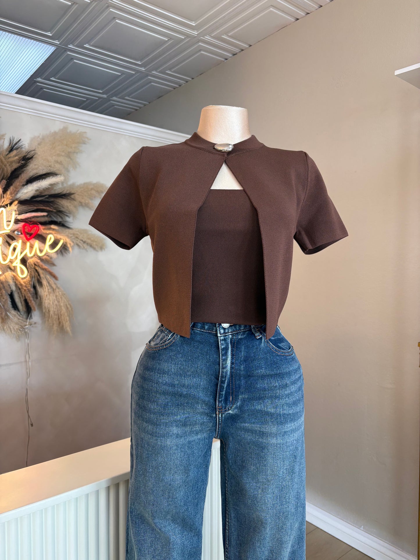 Leah 2 piece top (3 colors)