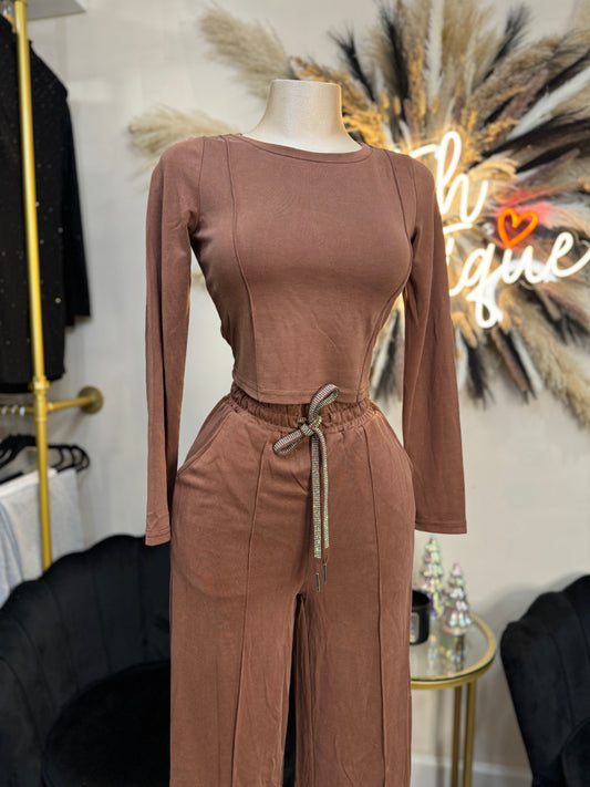 Camel chic set