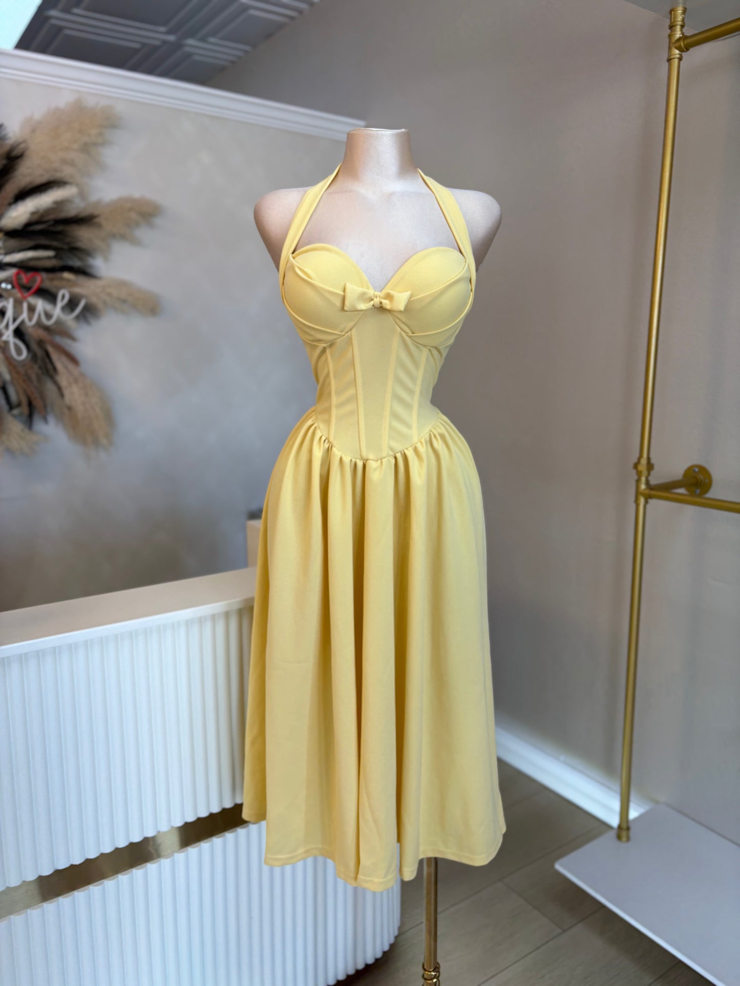 Spring blossom dress