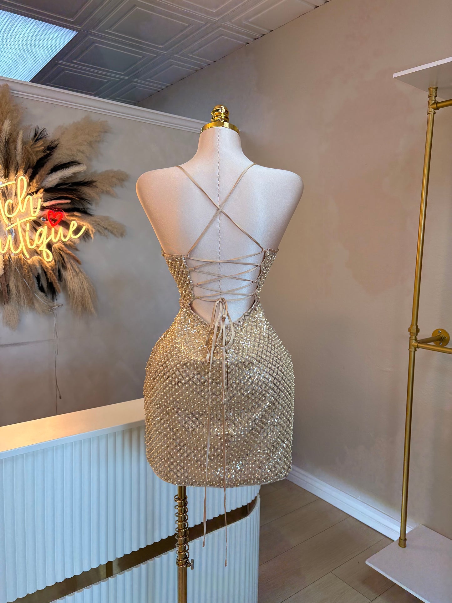 Golden hour dress