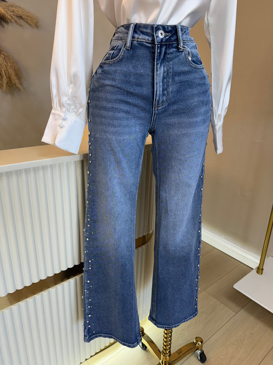 Rhinestone side detail