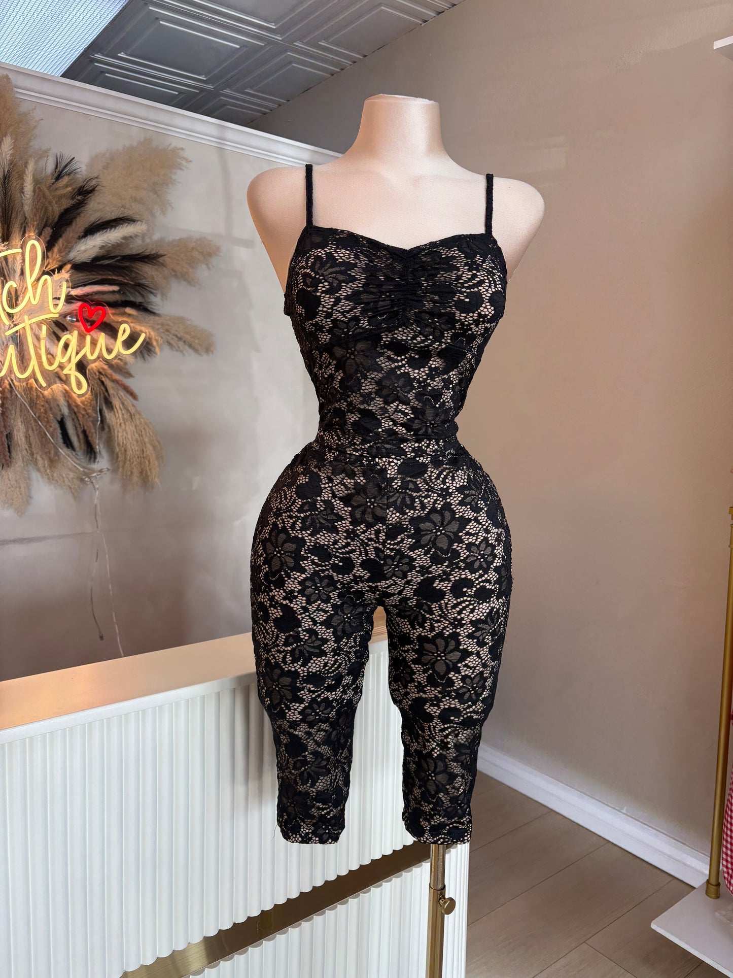 Lace Capri set