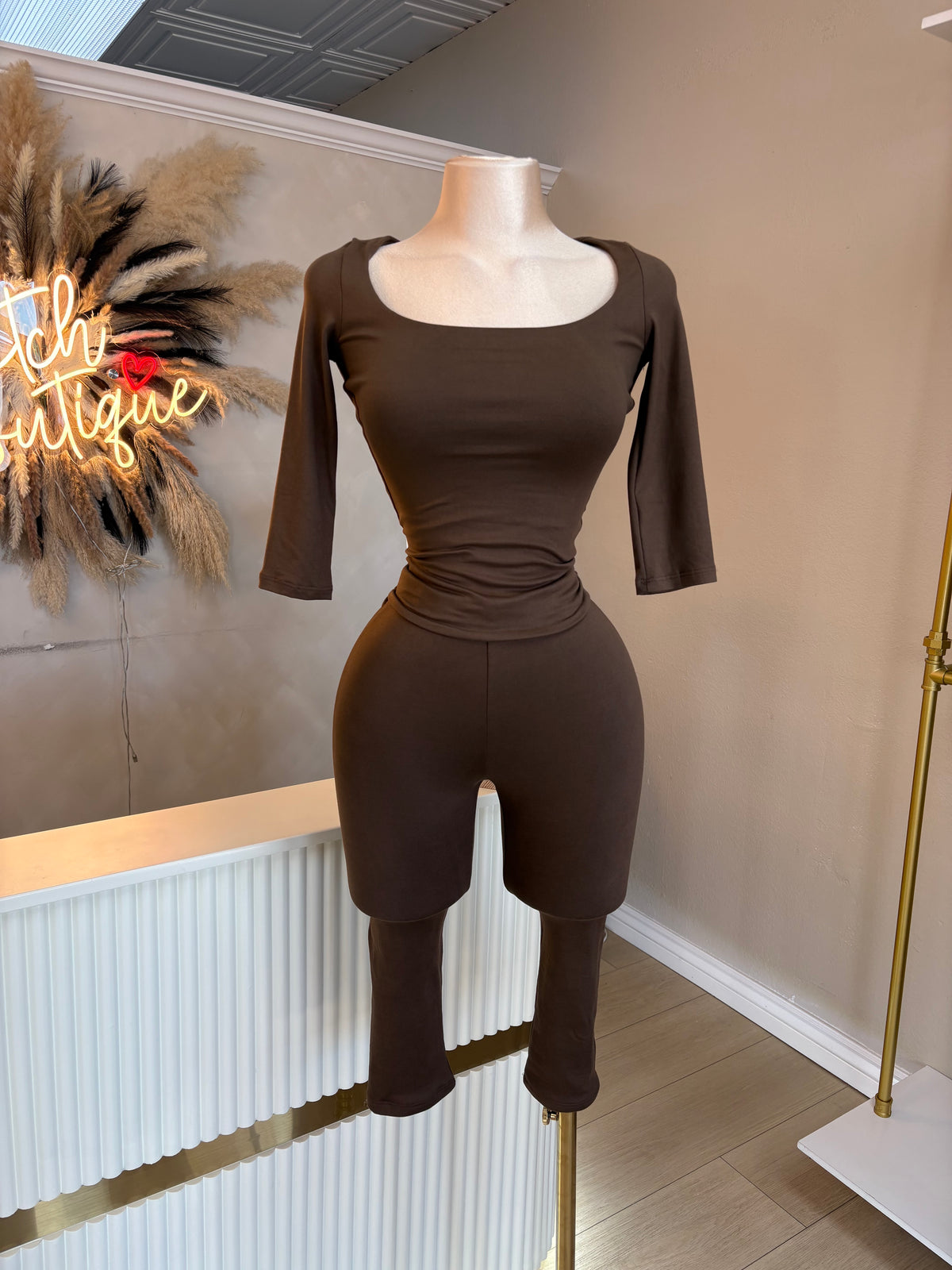 Half sleeve Capri set (2 colors)