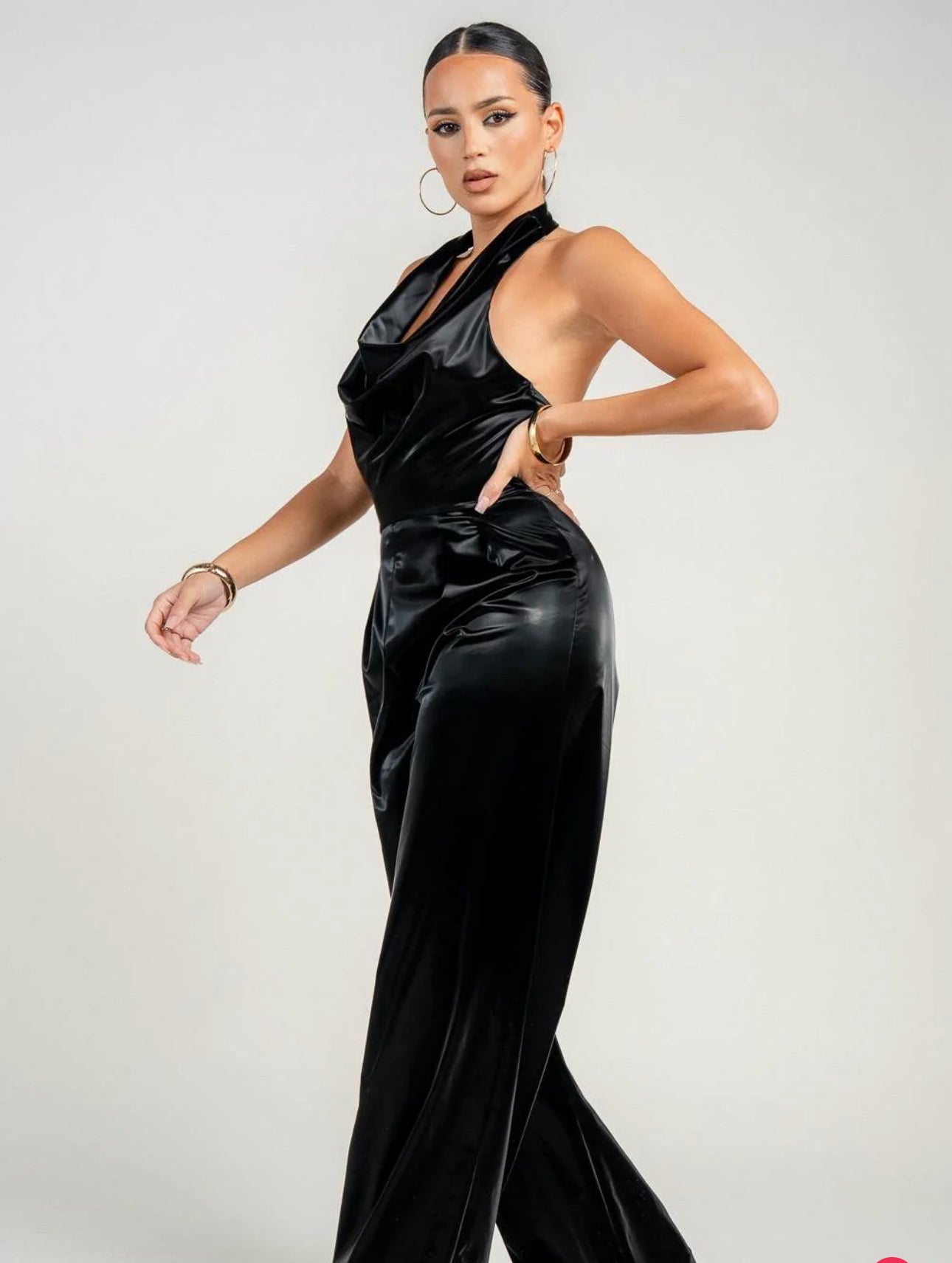 Festive season jumpsuit (black)