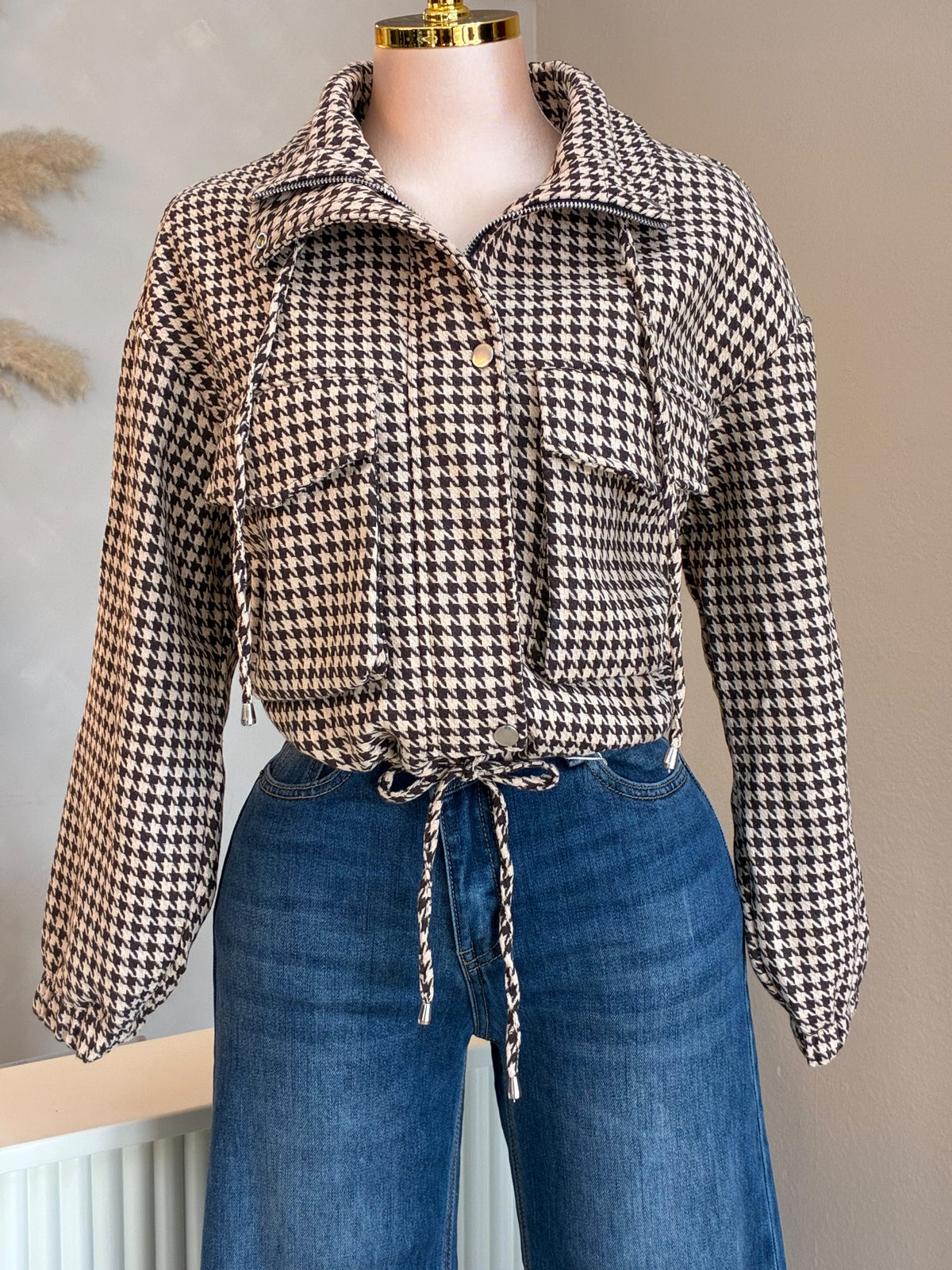 Gingham jacket
